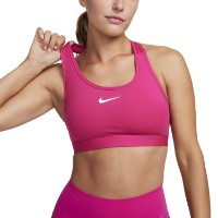 Топ Nike W Nk Swsh Med Spt Bra Fireberry, s.S фото №2 — интернет-магазин Desire.md