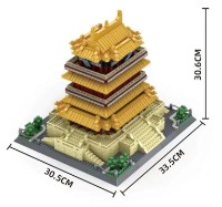 Set de construcție Wange Stork Tower-Shanxi 1557pcs (6229) imaginea #7 — magazin online Desire.md