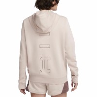 Женская толстовка Nike W Nsw Air Flc Hd Fz Fossil Stone/Rose, s.XL фото №2 — интернет-магазин Desire.md