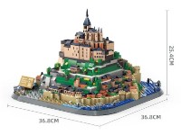 Конструктор Wange Saint Michael's Mount-Normandy 1392pcs (6233) фото №3 — интернет-магазин Desire.md