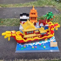 Конструктор Wange Qinhuai River Painted Boat-NanJing 1353pcs (6232) фото №7 — интернет-магазин Desire.md