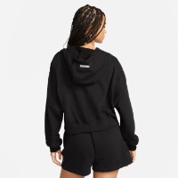 Hanorac damă Nike W Nsw Air Os Mod Crop Flc Hd Black, s.M imaginea #3 — magazin online Desire.md