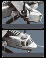 Конструктор Wange Osprey Aircraft V-22 460pcs (5006) фото №3 — интернет-магазин Desire.md