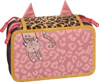 Школьный пенал Brunnen Sweeet Wild Cat 19.5x13.5cm фото №3 — интернет-магазин Desire.md