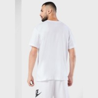 Мужская футболка Nike M Nsw Spu SS Tee White/Black, s.S фото №2 — интернет-магазин Desire.md