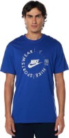 Мужская футболка Nike M Nsw Spu Ss Tee Deep Royal Blue/Light Bone, s.M