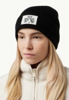 Căciulă Jack Wolfskin Badge Beanie Black imaginea #3 — magazin online Desire.md