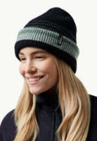 Шапка Jack Wolfskin Gleam Beanie Black фото №2 — интернет-магазин Desire.md