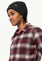 Căciulă Jack Wolfskin Schwansee Beanie W Black imaginea #2 — magazin online Desire.md