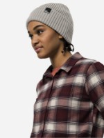 Căciulă Jack Wolfskin Schwansee Beanie W Winter Pearl imaginea #2 — magazin online Desire.md