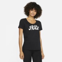 Tricou de dame Nike Shirt Script Black, s.XS