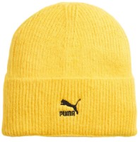 Шапка Puma Luxe Sport Beanie Yellow Sizzle