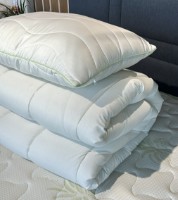 Комплект подушка и одеяло Relaxe Home Aloe Vera 145x210 (020194 ) фото №4 — интернет-магазин Desire.md