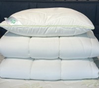 Комплект подушка и одеяло Relaxe Home Aloe Vera 145x210 (020194 ) фото №5 — интернет-магазин Desire.md