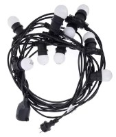 Гирлянда Forever Light Garland 12m +10 Bulbs G45 2W White фото №1 — интернет-магазин Desire.md