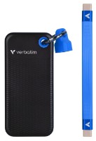 Внешний SSD Verbatim Pocket 2Tb Gen 2 Black/Blue (32195)
