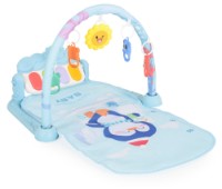 Covor joc pentru copii Moni 368 Penguin Blue 73x54cm