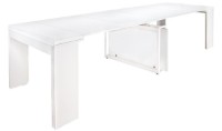 Обеденный стол Flat Console 5in1 2600mm White фото №2 — интернет-магазин Desire.md