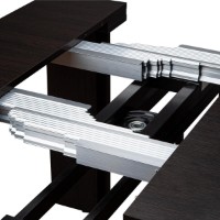 Обеденный стол Flat Console 5in1 2600m Wenge фото №3 — интернет-магазин Desire.md