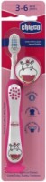 Periuta de dinti pentru copii Chicco Hippo 3-6 years Pink