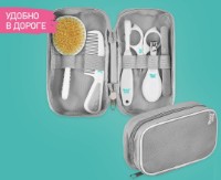 Набор для ухода за малышом Roxy Kids (RHS-001-Gr) Grey фото №3 — интернет-магазин Desire.md