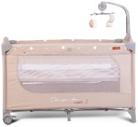 Pătuț pliabil Cangaroo Once Upon a time 3 Beige imaginea #8 — magazin online Desire.md