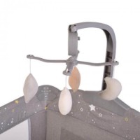 Pătuț pliabil Cangaroo Once Upon a time 3 Grey imaginea #2 — magazin online Desire.md