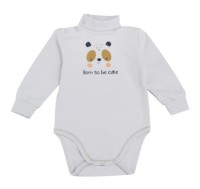 Детское боди Minikin Happy Baby 68cm Light Gray (242770168) фото №1 — интернет-магазин Desire.md