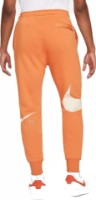 Pantaloni spotivi pentru bărbați Nike Jogginghose Sportswear Swoosh Orange/White, s.L imaginea #2 — magazin online Desire.md
