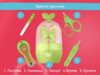 Set manichiura pentru copii Roxy Kids (RPS-003-G) Green/Brown imaginea #3 — magazin online Desire.md