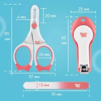 Set manichiura pentru copii Roxy Kids (RPS-004-P) Coral imaginea #3 — magazin online Desire.md