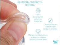 Соски для бутылочек Roxy Kids 0+ 2pcs (RBTL-001-S) фото №3 — интернет-магазин Desire.md