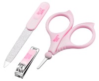 Set pentru îngrijirea bebeluşului Roxy Kids 3in1 (RBM-001-P) Pink