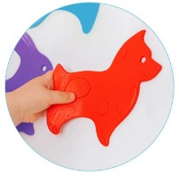 Mini covorașe de baie Roxy Kids Animals 15pcs (RBM-015-AN) imaginea #3 — magazin online Desire.md