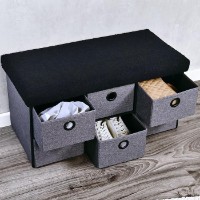 Банкетка Kesper 15953 Dark Grey фото №3 — интернет-магазин Desire.md