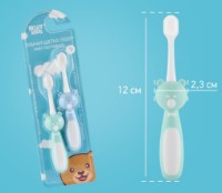 Periuta de dinti pentru copii Roxy Kids Bear 2pcs (RTB-010-MB) imaginea #5 — magazin online Desire.md