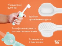 Periuta de dinti pentru copii Roxy Kids Bear 2pcs (RTB-010-OM) imaginea #3 — magazin online Desire.md