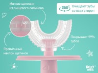 Periuta de dinti pentru copii Roxy Kids Crab Pink (RTM-005-P) imaginea #3 — magazin online Desire.md