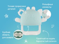 Игрушка-прорезыватель Roxy Kids Crabby Green (RST-002-G) фото №3 — интернет-магазин Desire.md