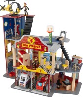 Set jucării KidKraft Deluxe Fire Station (63214-MSN) imaginea #1 — magazin online Desire.md