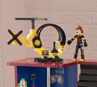 Set jucării KidKraft Deluxe Fire Station (63214-MSN) imaginea #3 — magazin online Desire.md