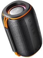 Boxă portabilă XO F57 Bamboo Black/Orange imaginea #2 — magazin online Desire.md