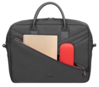 Сумка для ноутбука Rivacase 8124 Eco Black фото №4 — интернет-магазин Desire.md