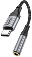 Кабель Hoco LS36 Type-C to 3.5mm Metal Gray фото №1 — интернет-магазин Desire.md