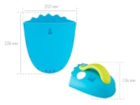 Organizator-sortator Roxy Kids Dino Blue (RTH-001B) imaginea #2 — magazin online Desire.md