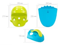 Organizator-sortator cu raft Roxy Kids Dino Blue (RTH-001Y) imaginea #8 — magazin online Desire.md