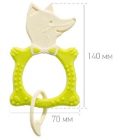 Inel gingival Roxy Kids Fox Green (RBT20030) imaginea #3 — magazin online Desire.md