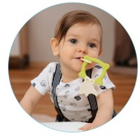 Inel gingival Roxy Kids Fox Green (RBT20030) imaginea #4 — magazin online Desire.md