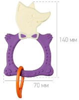 Inel gingival Roxy Kids Fox Violet (RSC-001-P) imaginea #4 — magazin online Desire.md