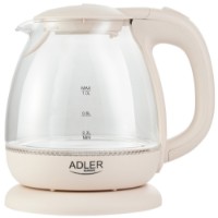 Fierbator de apa Adler AD-1283 Glass Сream imaginea #3 — magazin online Desire.md